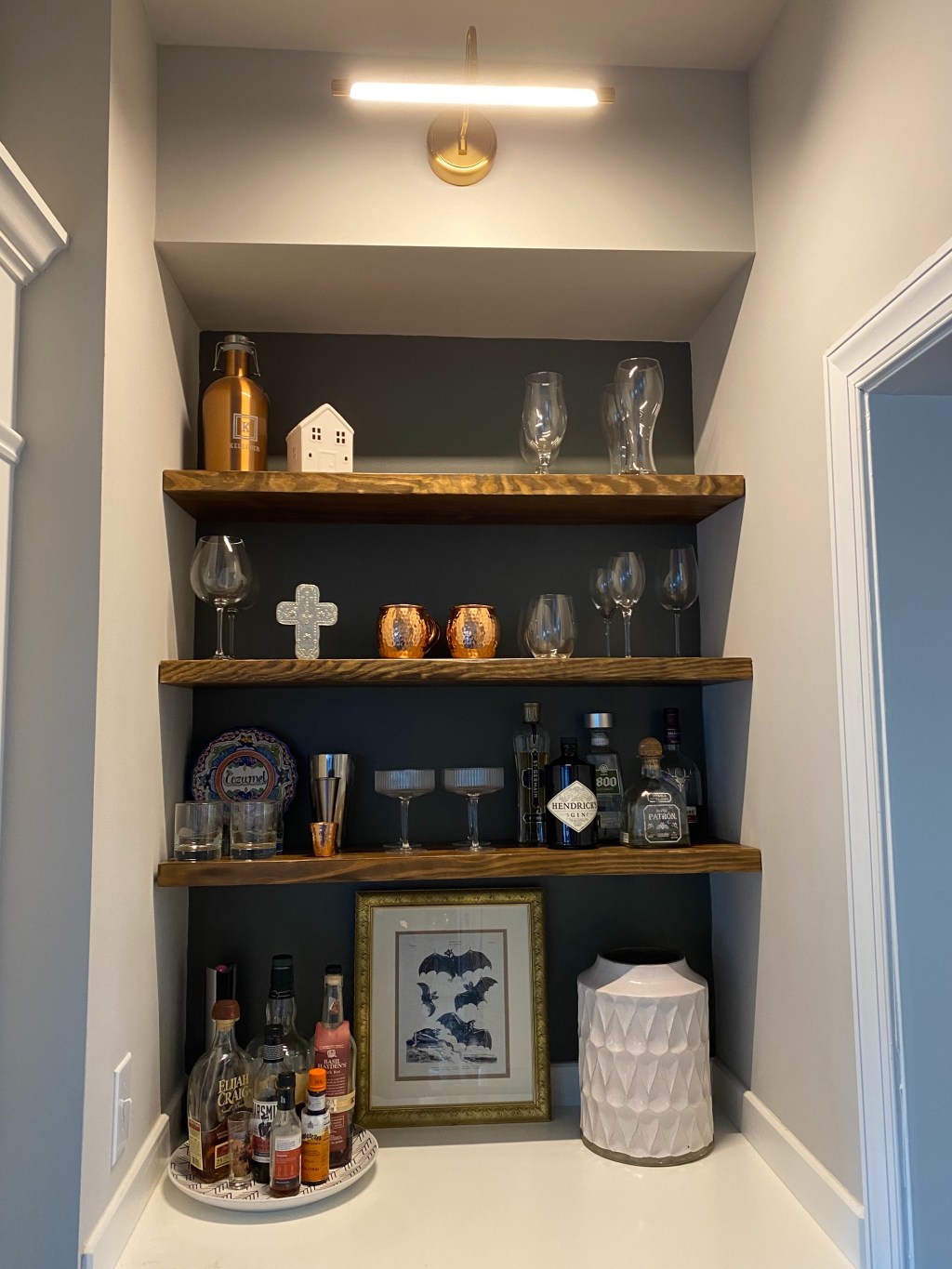 Dry Bar (part one) Makeover